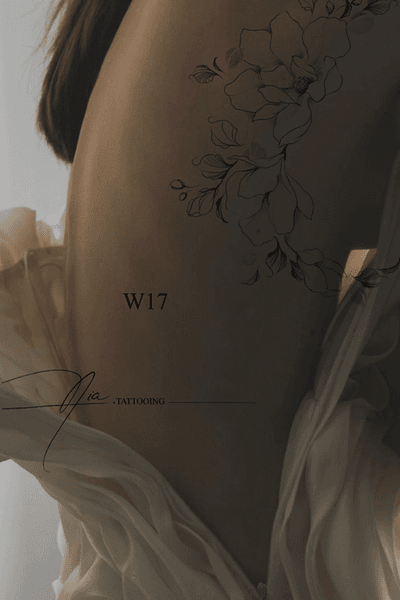 Fine line tattoo design 3 — Nia Tattooing
