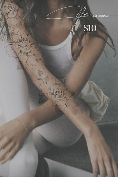 Fine line tattoo design 11 — Nia Tattooing