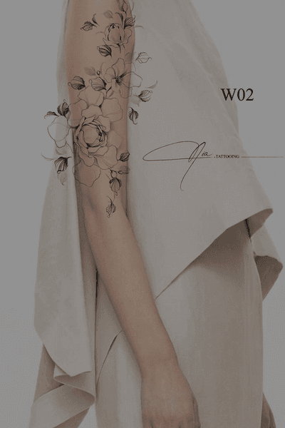 Fine line tattoo design 1 — Nia Tattooing